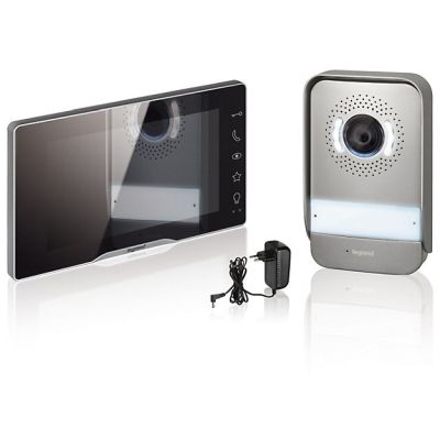 Legrand 368910 EASYKIT Plus videó kaputelefon 1 lakásos szett 2 vezetékes színes videó 7col tükörhat